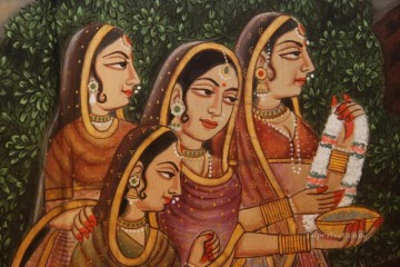 インド 28 Oil Paintings